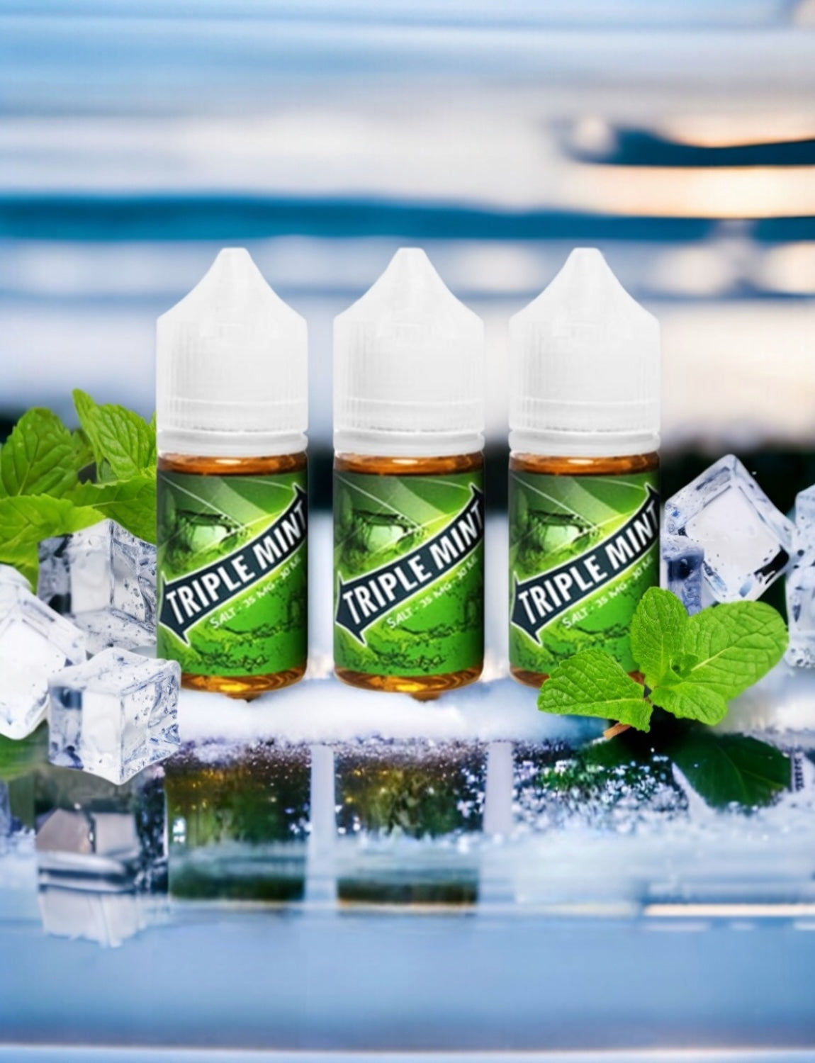 原裝正品 買5送1免運 原裝正品 青箭薄荷 三倍薄荷 30ML 35MG 電子煙 煙油 小煙油 丁鹽