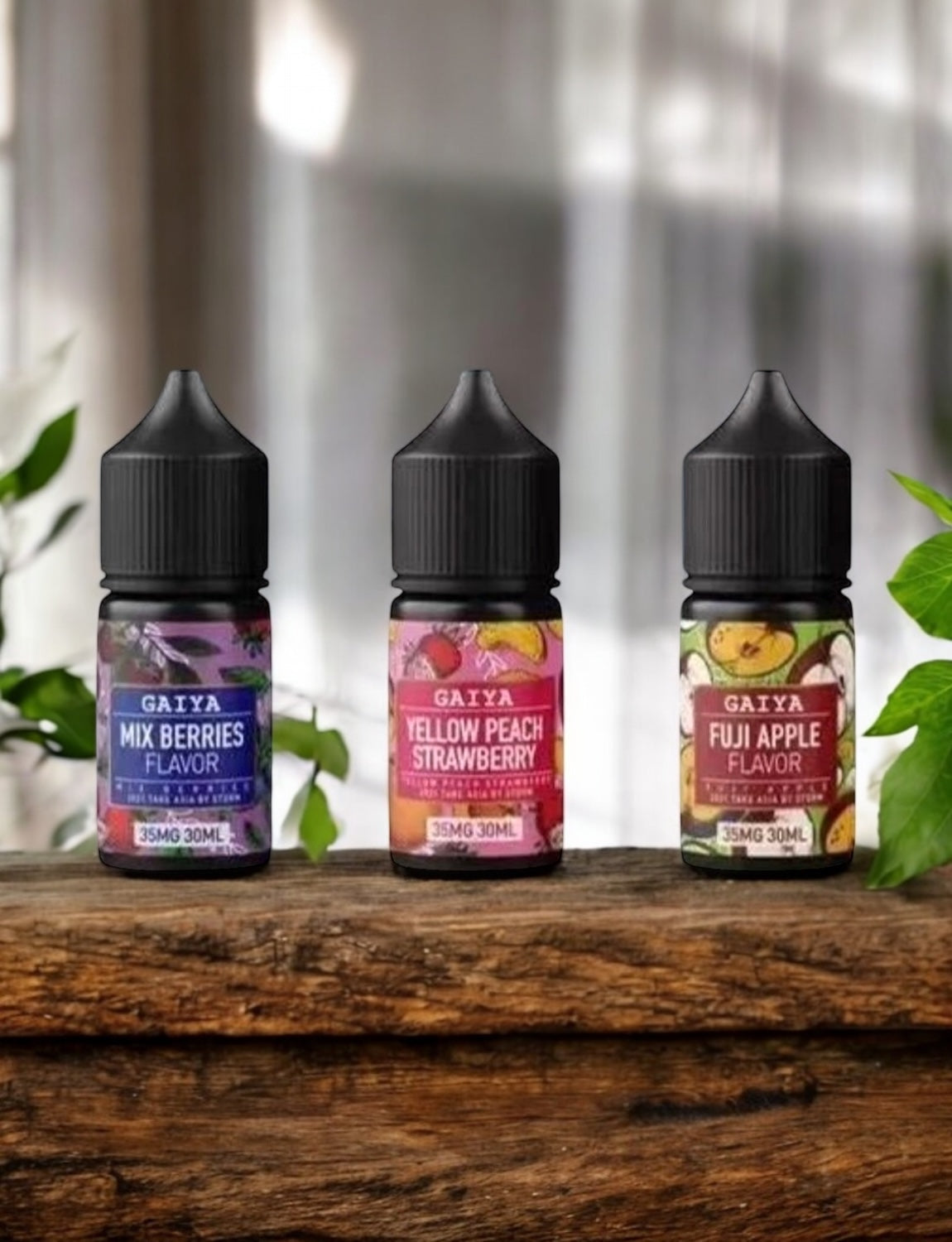 原廠正品 買5送1免運 GAIYA 蓋亞 30ML 35MG 電子煙油 煙油 小煙油 40種口味