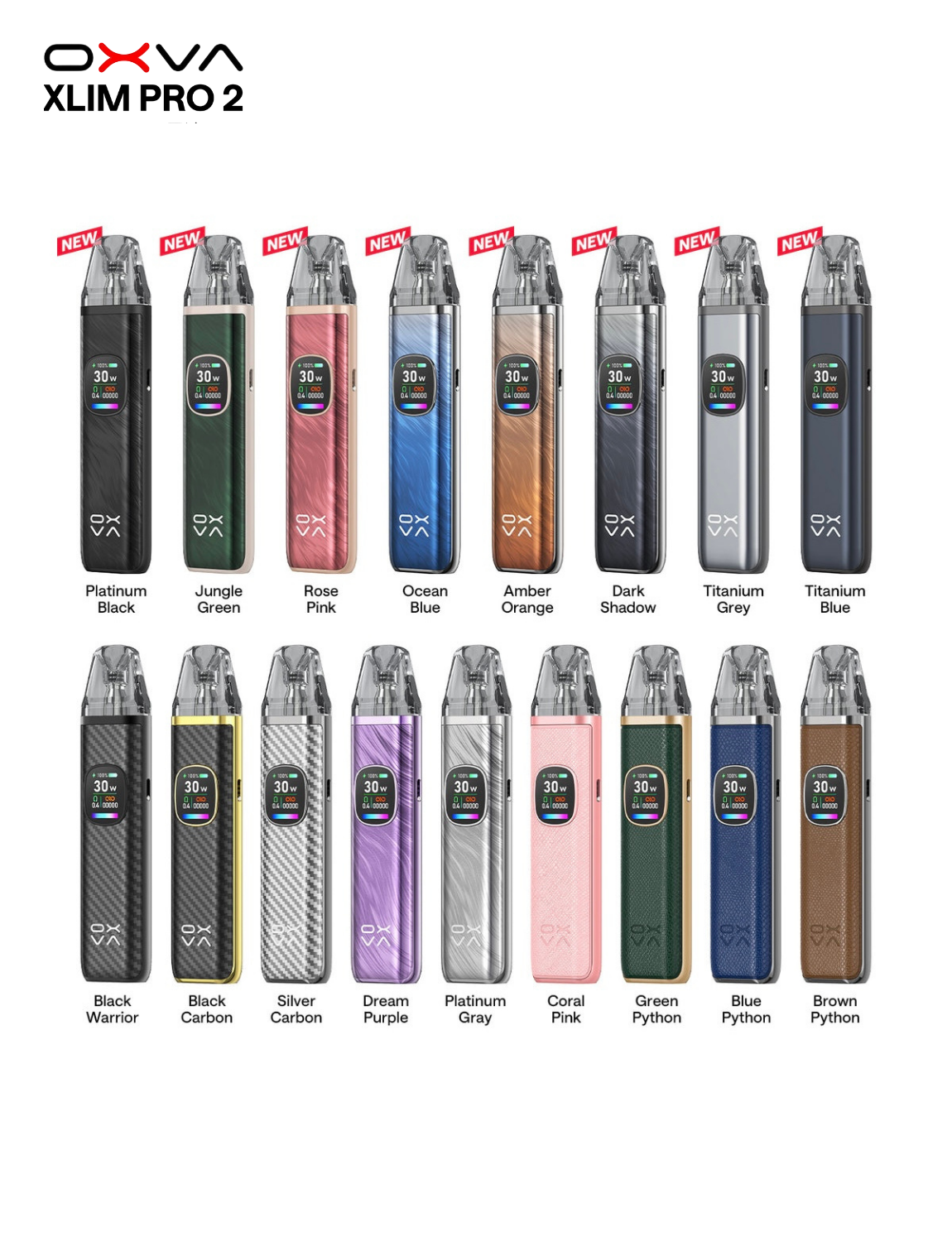 精工版 高端品質 OXVA Xlim Pro 2 Pod 小蠻牛 三代 PRO2 主機套裝 小主機套裝