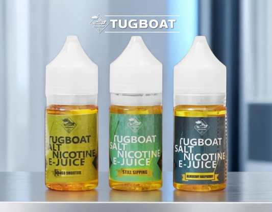 原裝正品 買5送1免運 美國油 新拖船 30ML 50MG 電子菸油 菸油 小菸油 丁鹽