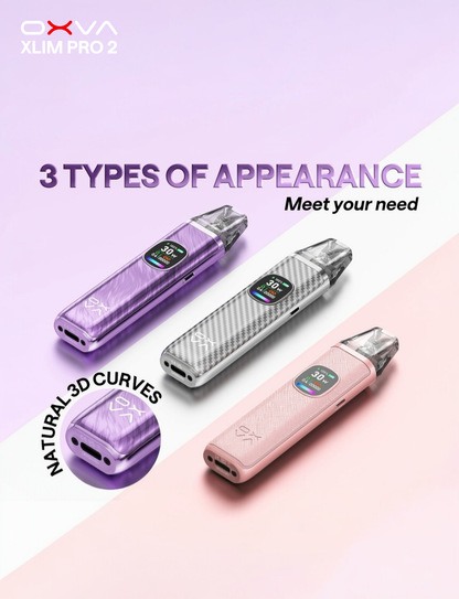 精工版 高端品質 OXVA Xlim Pro 2 Pod 小蠻牛 三代 PRO2 主機套裝 小主機套裝
