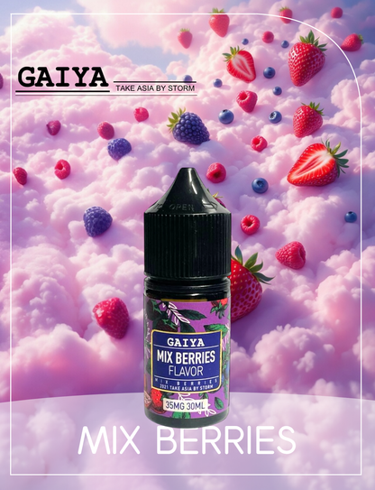 原廠正品 買5送1免運 GAIYA 蓋亞 30ML 35MG  電子煙油 煙油 小煙油  40種口味