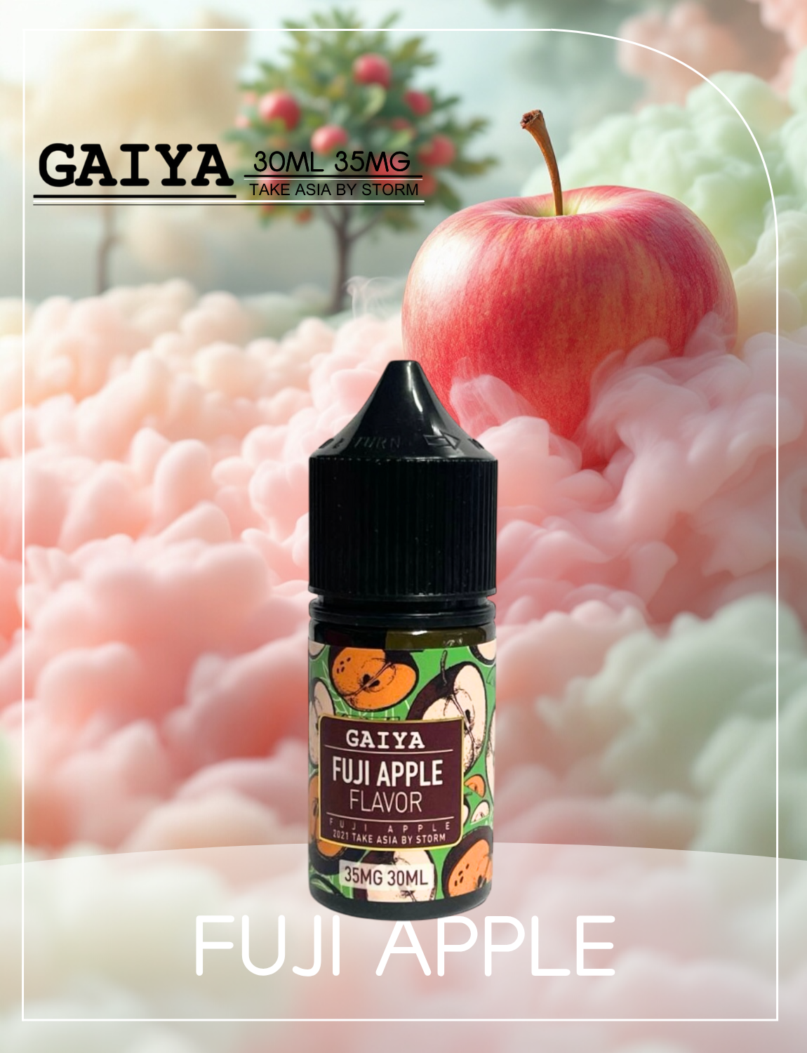 原廠正品 買5送1免運 GAIYA 蓋亞 30ML 35MG  電子煙油 煙油 小煙油  40種口味