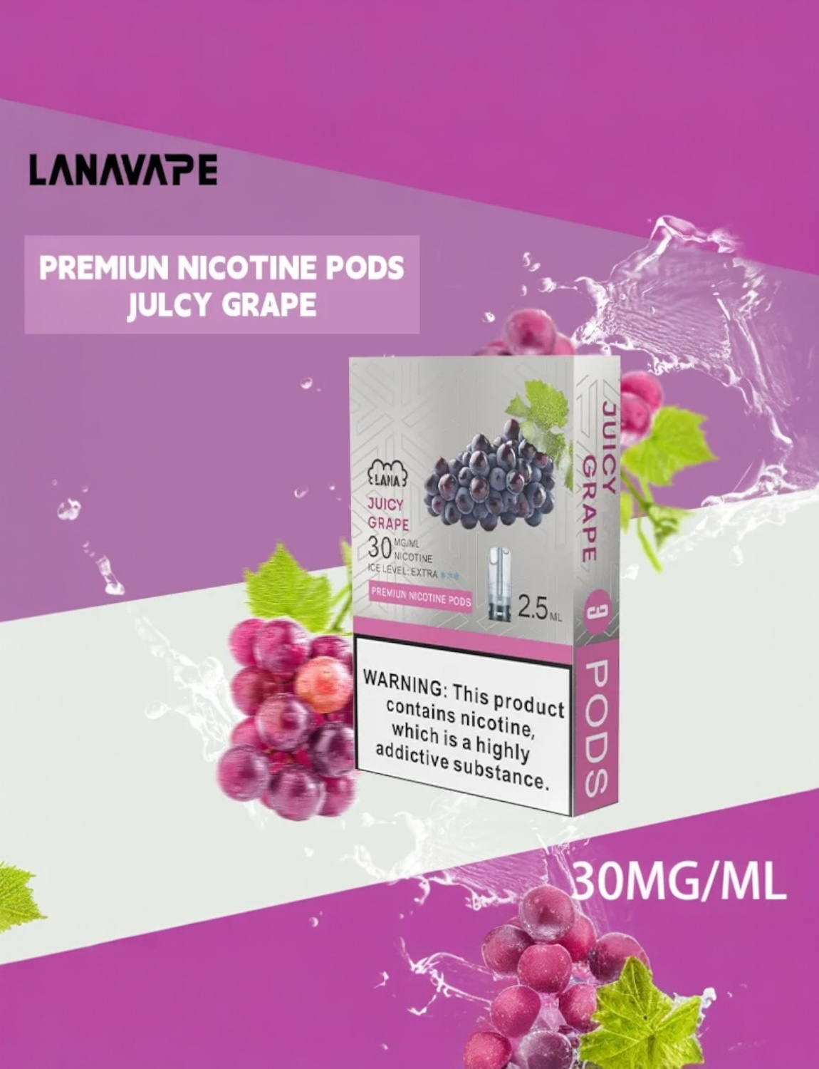 原裝正品 LANA 藍光 煙彈 RELX/SP2/ILIA/哩啞/通用煙彈