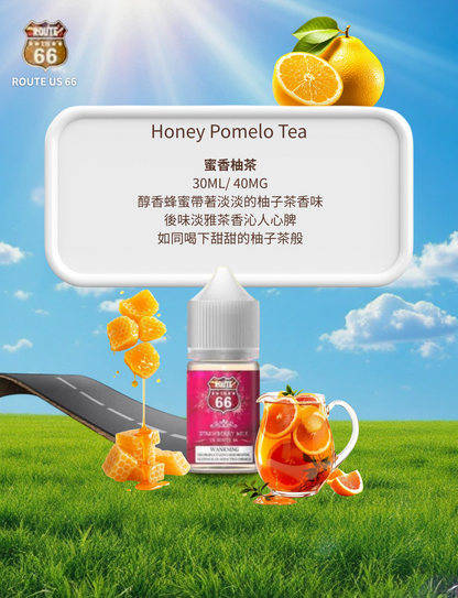 原裝正品 買5送1免運 原裝正品 美國 66公路 30ML 40MG  電子煙油 煙油 小煙油 丁鹽