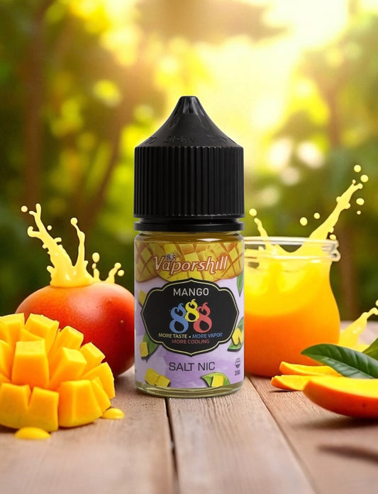 原裝正品 買5送1免運 888 芒果冰沙  30ML 30MG  電子煙油 煙油 小煙油 丁鹽