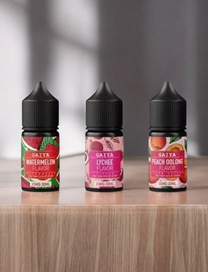 原廠正品 買5送1免運 GAIYA 蓋亞 30ML 35MG  電子煙油 煙油 小煙油  40種口味