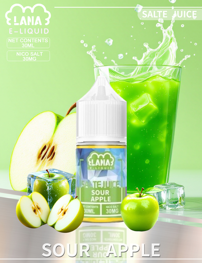 原裝正品 買5送1免運 LANA 系列 30ML 30MG   電子菸油 菸油 小菸油  丁鹽