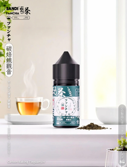 原裝正品 買5送1免運 日本煙油 梵茶 30ML 35MG 電子煙油 煙油 小煙油