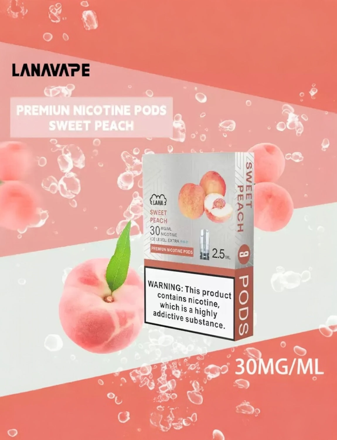 原裝正品 LANA 藍光 煙彈 RELX/SP2/ILIA/哩啞/通用煙彈