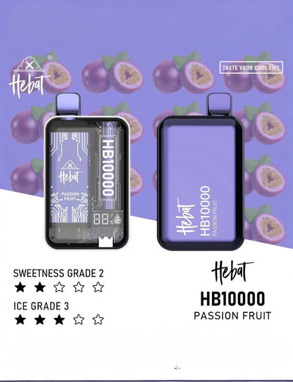 HEBAT 喜貝10000口一次性電子煙| 拋棄式 | 可重複充電 | 正品現貨供應