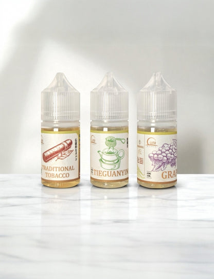 原裝正品 買5送1免運 日本煙油 LUNA 30ML 40MG 電子煙油 煙油 小煙油