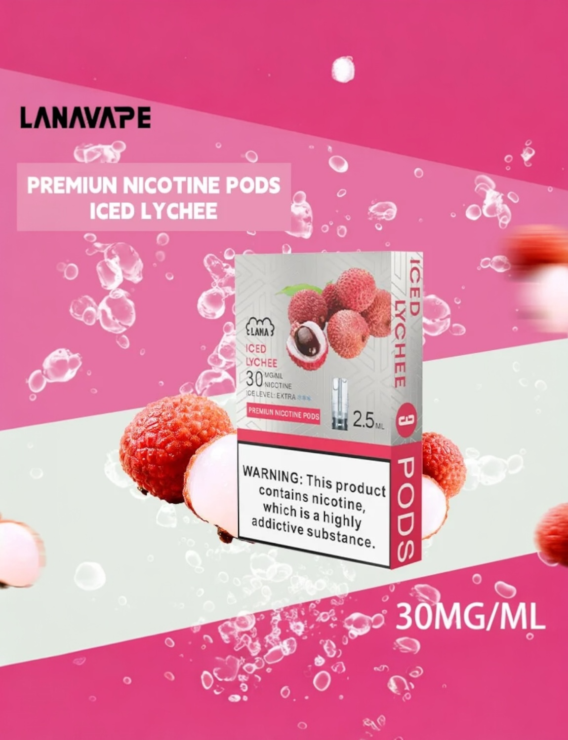 原裝正品 LANA 藍光 煙彈 RELX/SP2/ILIA/哩啞/通用煙彈