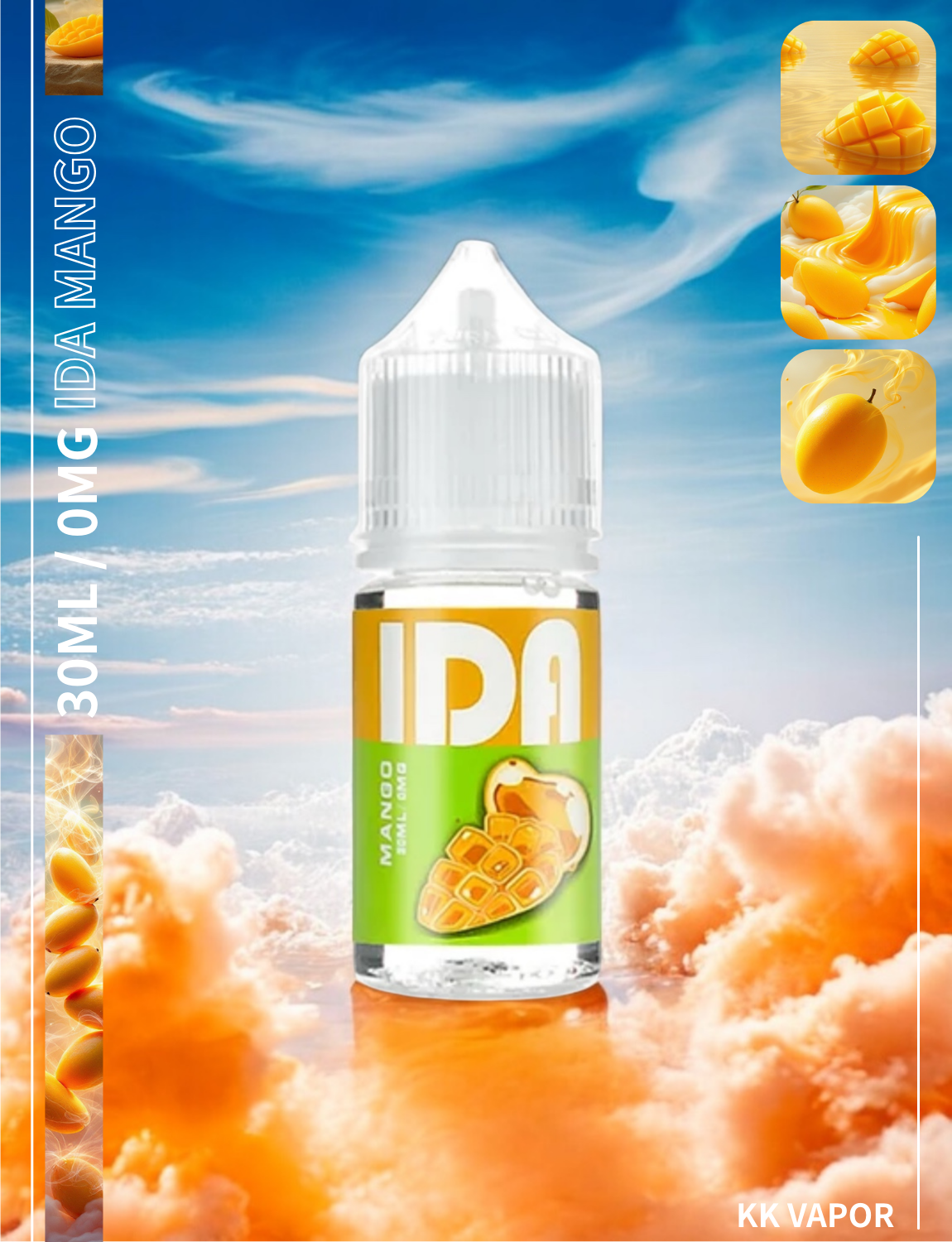 原裝正品 買5送1免運 IDA 30ML 35MG  電子煙油 煙油 小煙油 丁鹽 拖船