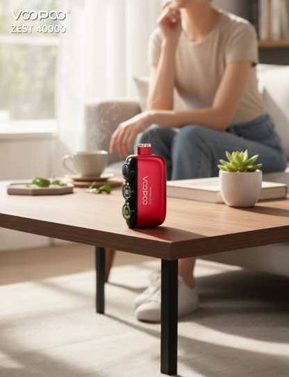 VOOPOO ZEST 四萬口|最強拋棄式口糧  三檔尼古丁調節 可調氣流|一次性  電子煙| 拋棄式 | 可重複充電 | 正品現貨供應