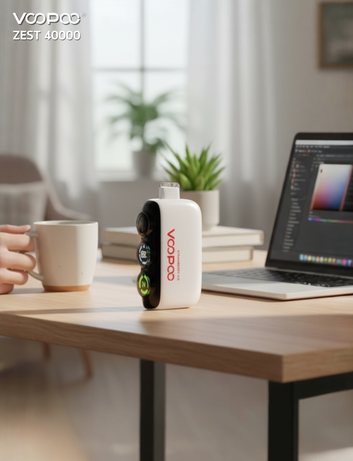 VOOPOO ZEST 四萬口|最強拋棄式口糧  三檔尼古丁調節 可調氣流|一次性  電子煙| 拋棄式 | 可重複充電 | 正品現貨供應