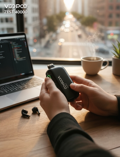 VOOPOO ZEST 四萬口|最強拋棄式口糧  三檔尼古丁調節 可調氣流|一次性  電子煙| 拋棄式 | 可重複充電 | 正品現貨供應
