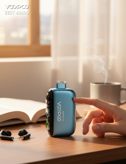 VOOPOO ZEST 四萬口|最強拋棄式口糧  三檔尼古丁調節 可調氣流|一次性  電子煙| 拋棄式 | 可重複充電 | 正品現貨供應
