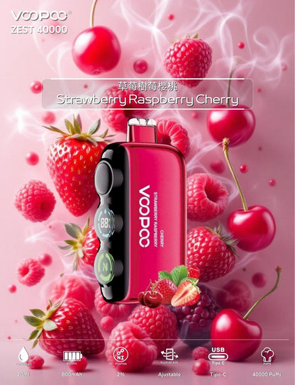 VOOPOO ZEST 四萬口|最強拋棄式口糧  三檔尼古丁調節 可調氣流|一次性  電子煙| 拋棄式 | 可重複充電 | 正品現貨供應