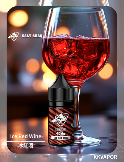 原裝正品 買5送1免運 鯊克 彩鯊 SALT SHAQ 30ML 40MG  電子煙油 煙油 小煙油 丁鹽