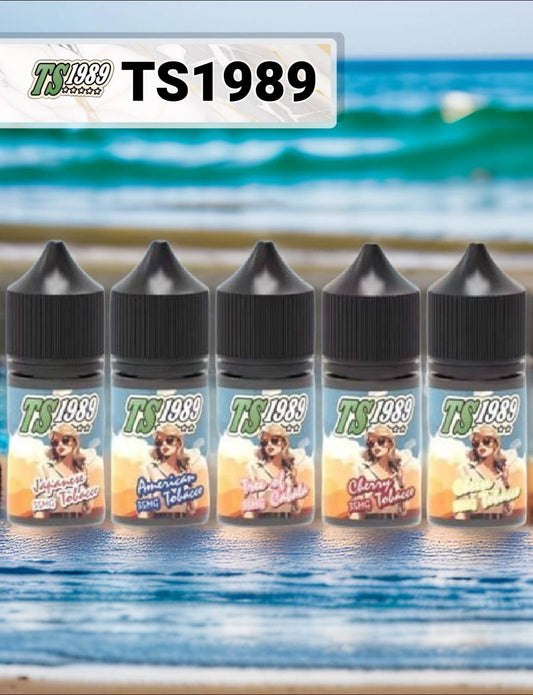 原裝正品 買5送1免運 TS1989 煙油 煙草口味系列 30ML 35MG  電子煙油 煙油 小煙油 丁鹽